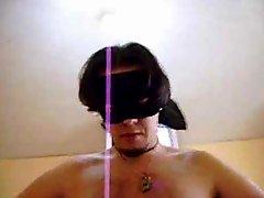 Wife in a mask lets him fuck her on film