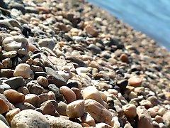 Nice Serbian ass on the beach