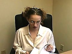 Busty Lactating Mom at Work