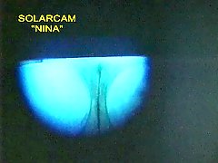 Nina heimlich gefilmt im Solarium!