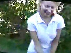 Czech teen cummed on face