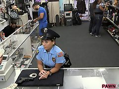 Security Officer fucked with pawnkeeper