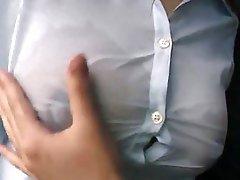 Hot under Shirt Lesbian Lactation