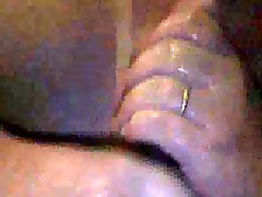 Amateur BBW sucks POV black cock