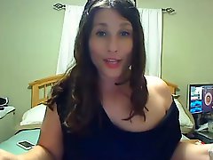 Amature BBW Milf on Cam - Dildo Cock Sucking Lactating