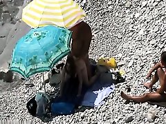 Beach Voyeur Couple fucking