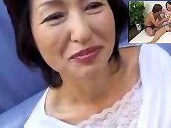 Ayako satonaka 53 y old fucks with lot of her students