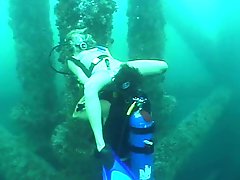 Deep Scuba Threesome - Part 1