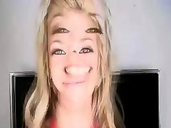 Cute Face Hilary First Time Swallow
