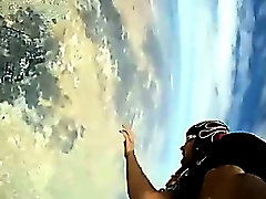 Extreme skydive sex