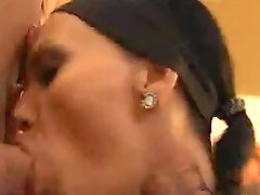 Girl covered in tattoos has hardcore sex