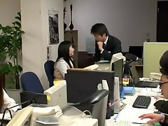 Dominant japanese office lady