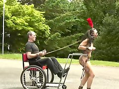 Man rides his PonyCart