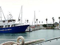 Madison Ivy on a Boat