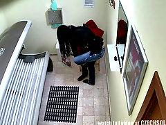 VOYEUR Real Footage from a SPY CAMERA in Solarium