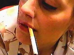 Sexy ladies that smoke together on webcam