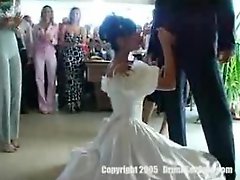 Crazy wedding party