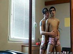 Amazing boys jerking eachother hot dick