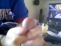 Creamy handjob xxx