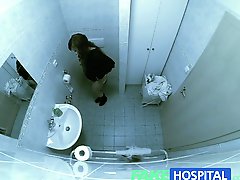 FakeHospital No health insurance causes shy patient to pay for treatment with wanking blowjobs and fucking