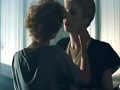 Deathly Lesbian Kiss with Catherine Deneuve and Susan Sarandon