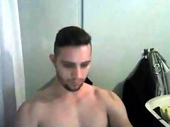 Greek Str8 Handsome Boy With Very Big Nice Cock,Masturbation