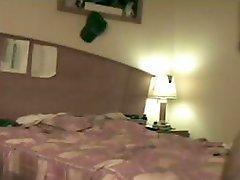 Turist girl hidden cam at hotel room