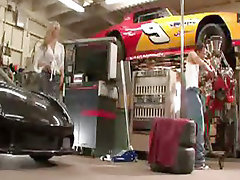 Julia Ann fucks her mechanic