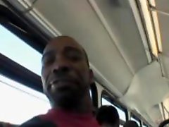 Amber Rayne gets picked up on the bus and gets pounded by his big black boner 