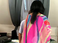 Office sex with cute crossdresser