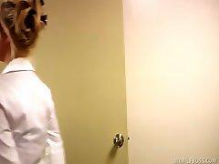 Bitchy Blond Goddess Holly Halston is the Ultimate MILF Boss!