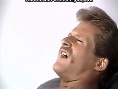 Wild group orgy on retro movie