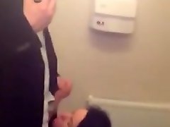 Public Toilet Blowjob On A Wedding Party