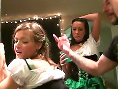 Ashlynn Leigh and Tiffany Brookes in St Patricks Day Orgy