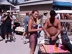 Coeds At A Nudist Colony Festiva...