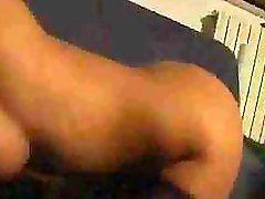 Busty slut Elena Grimaldi sucks and fucks and gets a warm facial