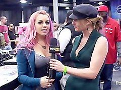 PornhubTV Lexi Belle Interview at eXXXotica 2012