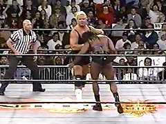 Female Bodybuilder vs Mr. Perfect Curt Hennig