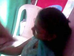 Indian girl Giving blowjob