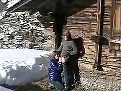 Ski Lodge Group Sex Featuring Clara Morgane