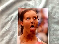 Laura Robson tongue cumshot