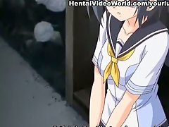 Hot hentai anal with bootyful shy girl and kinky man