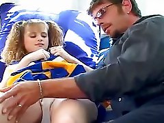 Cute Cheerleader Fucked By A Geek