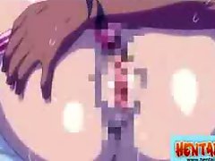 Sexy hentai girl gets brutally groupfucked in the hospital room