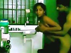 Indian Teen Fucks Her BF In The Kitchen