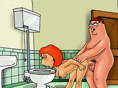 Sexy cartoon characters, mothers, housewives and their cuckolds make porn clips