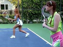 Janet Mason tennis court fuck