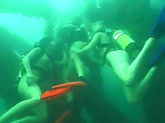 Deep Scuba Threesome - Part 3