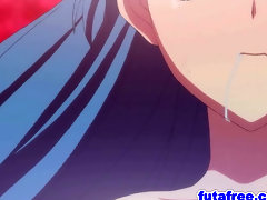 Tentacled hentai babe fucked hard