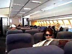 American Stewardess Handjob - Part 1